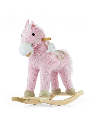 Hojdací koník Milly Mally Pony ružový - Ružová