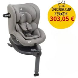 Špeciálna cena Joie i-Spin 360™ gray flannel autosedačka 40-105 cm