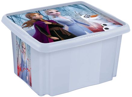 KEEEPER Úložný box s vekem malý "Frozen", Modrá