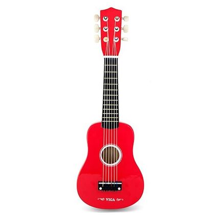 Klasická gitara pre deti Viga červená - Červená