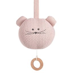 Lässig BABIES Knitted Musical Little Chums mouse hudobná hračka