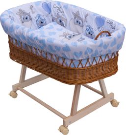 Košík pre miminko Scarlett Kulíšek - modrá