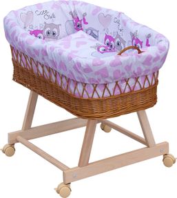 Košík pre miminko Scarlett Kulíšek - ružová