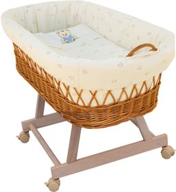 Košík pre miminko Scarlett Méďa - béžová