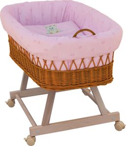 Košík pre miminko Scarlett Méďa - růžová
