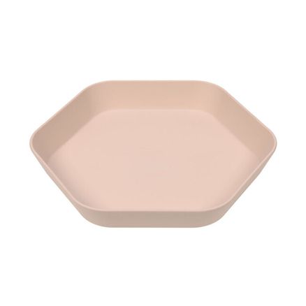 Lässig BABIES Plate Geo powder pink detský tanierik
