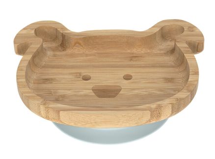 Lässig BABIES Platter Bamboo Wood Chums Dog detský tanierik