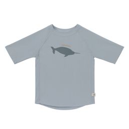 Lässig SPLASH Short Sleeve Rashguard whale light blue 19-24 mon. tričko