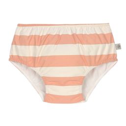 Lässig SPLASH Swim Diaper Girls block stripes milky/peach 07-12 mon. plavky