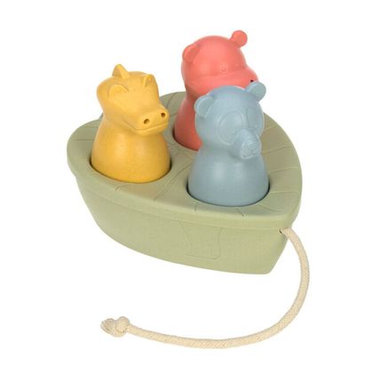 Lässig BABIES hračka Boat Toy Set Water Friends olive