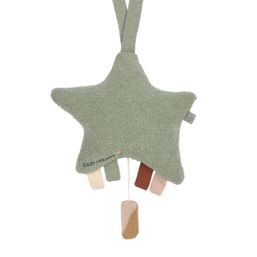 Lässig BABIES hudobná hračka Knitted Musical Little Universe Star green