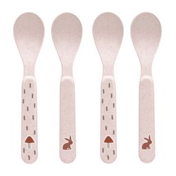 Lässig BABIES Spoon Set PP/Cellulose Little Forest rabbit lyžičky
