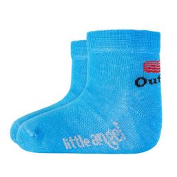 Little Angel Ponožky detské nízke Outlast® - modrá 20-24 | 14-16 cm