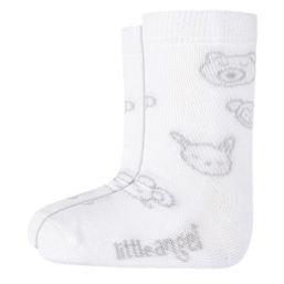 Little Angel Ponožky detské obrázok Outlast® - biela 15-19 | 10-13 cm