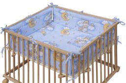 matrac mráčik do ohrádky Honzík - modrá, 98 x 78 cm