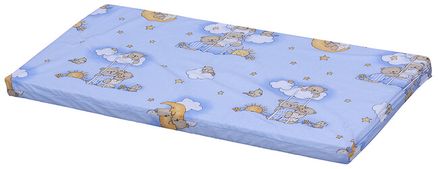Molitanová matrac do postieľky Scarlett mráčik - modrá, 120 x 60 x 6 cm