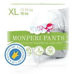 MonPeri Pants XL jednorazové nohavičky 13-18 kg