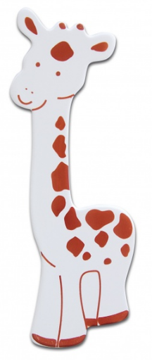 Nalepovací zvieratko na biely nábytok - žirafa