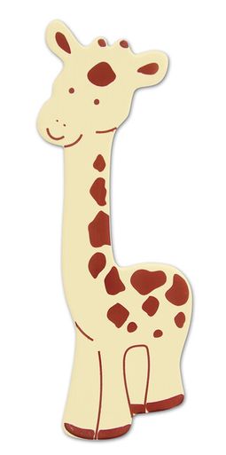 Nalepovací zvieratko na prírodná nábytok - žirafa