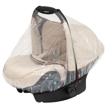 Nepremokavá fólia-pláštenka pre nosidlá New Baby Basic - Transparentná