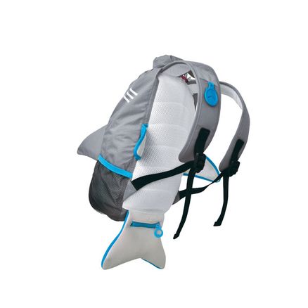 Nepremokavý ruksak - Žralok (šedý 10L)
