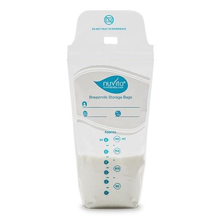 NUVITA Skladovacie sáčky na materské mlieko