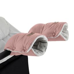 PETITE&MARS Rukávnik / rukavice Jasie na kočík Dusty Pink + Darček vlhčené obrúsky SO PURE 56ks