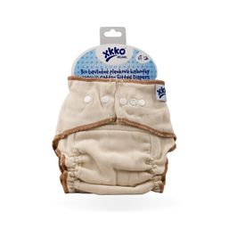 Plienkové nohavičky XKKO Organic - Natural Veľkosť XL
