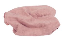 Prikrývka bavlnená Muslin Svetlo Ružová 120x80 cm