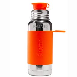Pura® TERMO fľaša so športovým uzáverom 475ml oranžová