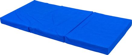 SCARLETT Skládací matrace do postele  Romas 200 x 90 x 10 cm - modrá