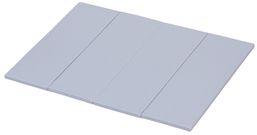 SCARLETT Skládací žíněnka  Dáša - URB – šedá, 200 x 140 x 4 cm