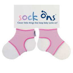Sock Ons Baby Pink - Velikost 6-12m