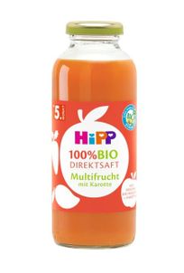 Štava ovocná s mrkvou 100% Bio 330ml Hipp