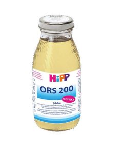 Výživa rehydratačná ORS 200 jablko 200ml Hipp