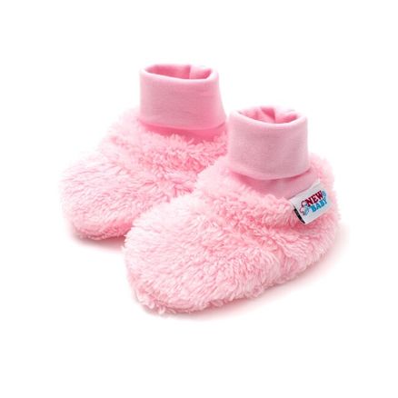 Zimné capačky New Baby Nice Bear ružové - Ružová