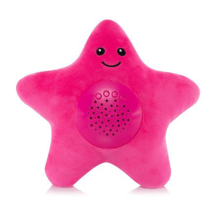 ZOPA Plyšová hračka s projektorom Hviezda, Pink